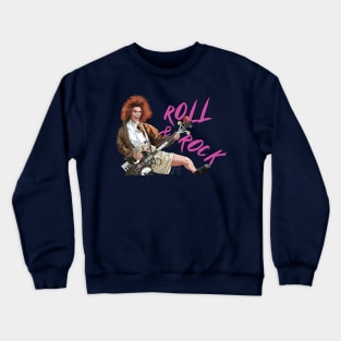 Young Einstein: Roll & Rock Crewneck Sweatshirt